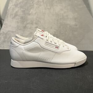Reebok Princess Sneakers Womens 9 D White Classic Tennis Shoes